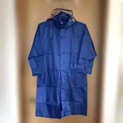 キッズ用 レインコート ブルー140