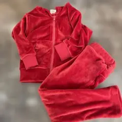 SUNDEWDROP 赤 ジャージセット 上90 下100