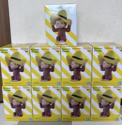 【本日限定!】おさるのジョージ SOFVIMATES フィギュア ９点セット