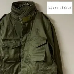 upper hights/M-65 ミリタリージャケット/1/カーキ
