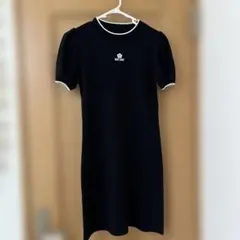 MARY QUANT デイジーロゴ パフスリーブワンピース