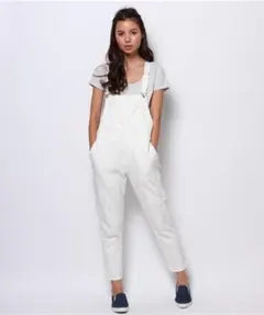 CIAOPANIC TYPY ホワイトデニムサロペットパンツ S