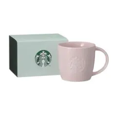 【新品未使用】スターバックス♡ギフトボックス入りロゴマグピンクベージュ