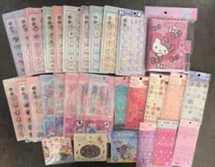 おはじき、タイル：シール帳セット(３０点)