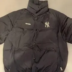 t*y様 Perushu MLBコラボダウン Perushu × MLB コラボ中綿ブルゾン [A's限定コラボ 再販無し
