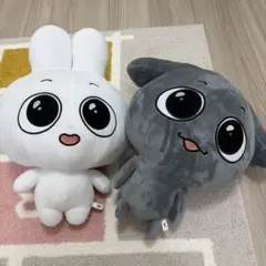 Kkamung&Angto めちゃもふぐっとぬいぐるみ～KKAMANG ～2体 - メルカリ