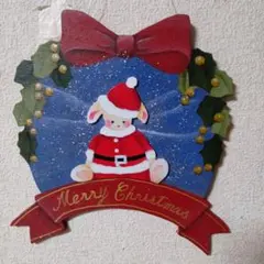 クリスマス飾り サンタウサギ