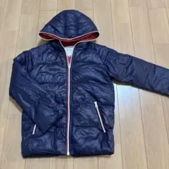 B:MING LIFE STORE ダウン ネイビー レッド 140