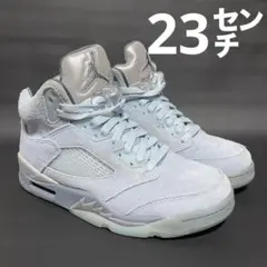 希少！NIKE W エアジョーダン5 ブルーバード 23.0cm ライトブルー