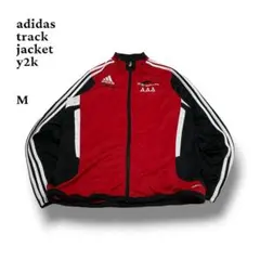 RODY様専用　adidas アディダストラックジャケットジャージM赤黒y2k
