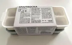 【新品未使用】IKEA ふた付き製氷皿　2個セット　離乳食保存容器のサムネイル