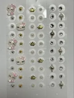 耳ツボジュエリー　60粒　耳ツボシール　貼るピアス　キラキラ