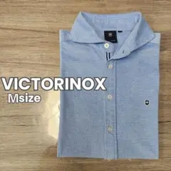 VICTORINOX ポロシャツ生地 半袖 メンズ ライトブルー Ｍsizeのサムネイル