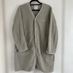 DANTON フリース カラーレスコート 38