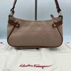レア【美品】フェラガモ 2way サッチェル ショルダーバッグ ガンチーニ 鍵 Salvatore Ferragamo - レア【美品】フェラガモ 2way サッチェル