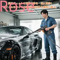 6IN1ノズル 高圧洗浄機充電式 コードレスマキタ対応バッテリー高圧洗浄機 2個