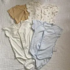 赤ちゃん本舗　ベビー肌着4点セット 半袖 コットン