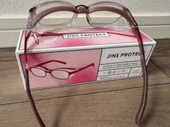 JINS PROTECT 透明ピンク kidsメガネ花粉用