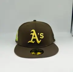 激レア yellowBucks 着用 NEWERA59fifty1/2 59.6