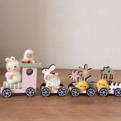 羊毛フェルト　Easter トレイン