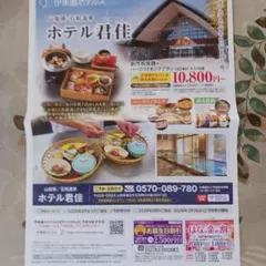 伊東園ホテルズお誕生日割引&はなの金曜日割引券