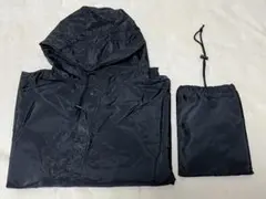 自転車レインウェア フード付き ポンチョ　Fサイズ