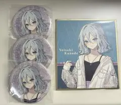 プロセカ　宵崎奏 zozoコラボ　缶バッジ・色紙