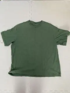 H&M 半袖Tシャツ カーキ メンズ
