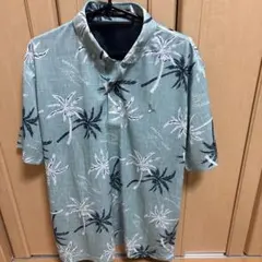 TOROY 半袖シャツ パームツリー柄 ボタンダウンのサムネイル
