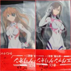 エヴァンゲリオン 式波アスカ 真希波マリ 一番くじ アクリルスタンド セット