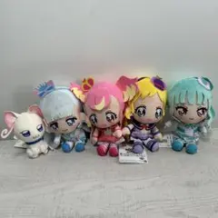 プリキュア　わんだふるプリキュア　ぬいぐるみ　5点セット