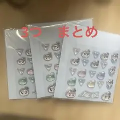 SEVENTEEN セブチ NEW_ ボンボンイ デコステッカー 3つ　まとめ
