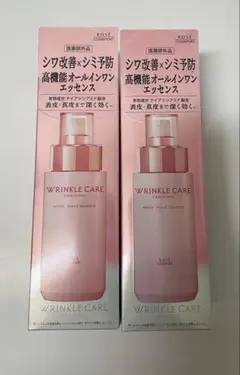 新品未開封KOSE リンクルケア(ピンク)オールインワン 1箱のサムネイル