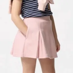 美品【UNIQLOユニクロ】160/インパン付き/ドライスウェットミニスコート