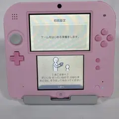 【美品】Nintendo 任天堂 ニンテンドー2DS ピンク 動作品