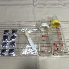 哺乳瓶　200ml、240mlセット売り　おまけ付き