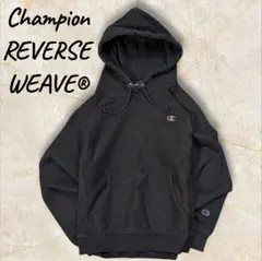 Champion REVERSE WEAVE® パーカー ブラック