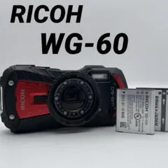 実写美⭕️美品【動作確認済】RICOH WG-60 ブラック 防水 デジカメのサムネイル