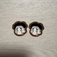 ☆ 鬼滅の刃 原画展グッズ フレークシール 悲鳴嶼行冥