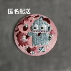 サンリオ 刺繍缶バッジ ハンギョドン
