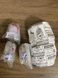モンチッチ×ハローキティ カプセルトイ 3個セット