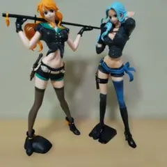 ワンピース　ビビ　フィギュア希少品　ナミ　ドレスVerセット