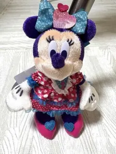 東京ディズニーランド　パルパルーザ　ミニーぬいぐるみバッジ