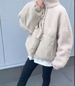 【極美品】canaljean アウトポケットボアアウター