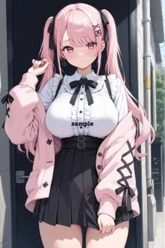 m862 AIイラスト　かわいい　A4ポスター