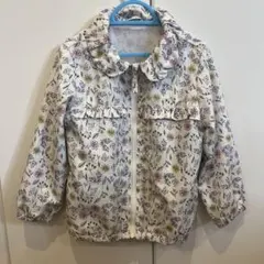 花柄フード付きジャケットベルメゾン春アウター