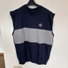 DYNAM OUTDOOR スリーブレスベスト M ネイビー/グレー
