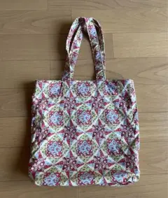 最終価格‼️ハンドメイド　花柄トートバッグ　リーバシブル
