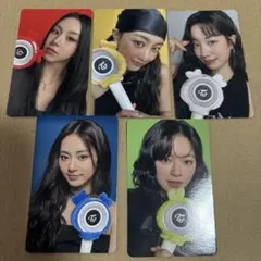 TWICE THIS IS FOR アプグレ特典　トレカ　5枚セット