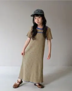 チャオパニックティピーキッズボーダーキャミワンピースローリーズファーム